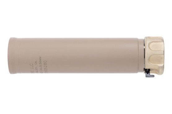 SureFire SOCOM RC3 Fast-Attach 5.56 NATO Suppressor has an FDE Cerakote finish